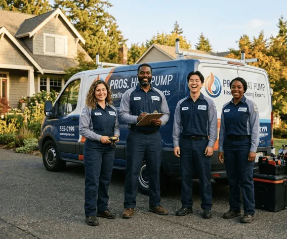 Heat Pump Installation company in Romayor, TX